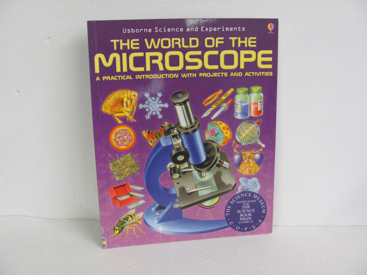 The World of the Microscope Usborne Pre-Owned Elementary Science Textbooks