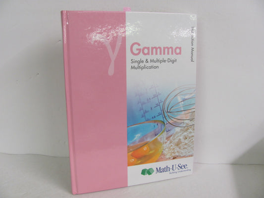 Gamma Math U See Instruction Manual  Pre-Owned Demme Mathematics Textbooks