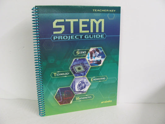 Stem Project Guide Abeka Teacher Key  Pre-Owned 9th Grade Science Textbooks