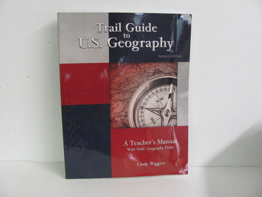 Trail Guide to US Geography GeoMatters Teacher Manual  Pre-Owned Geography Books