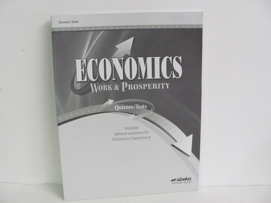 Economics Abeka Quizzes/Tests  Pre-Owned 12th Grade History Textbooks