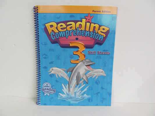 Reading Comprehension Abeka Parent Edition  Pre-Owned Reading Textbooks