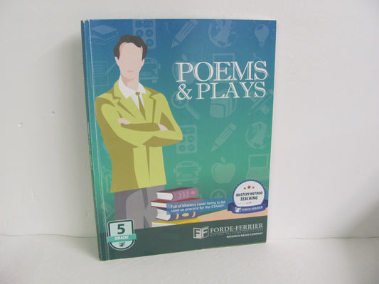 Poems & Plays Forde Student Book Pre-Owned 5th Grade Poetry Books