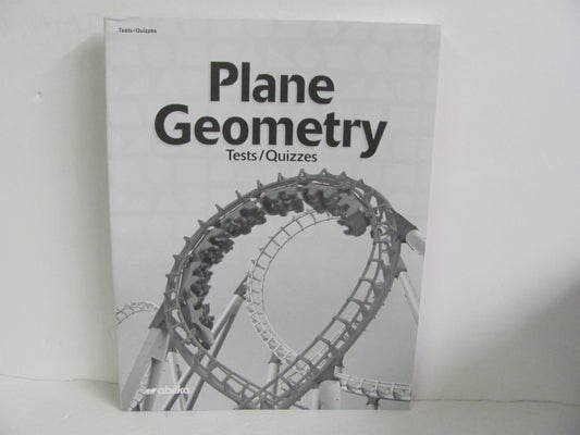 Plane Geometry Abeka Tests/Quizzes High School Mathematics Textbooks