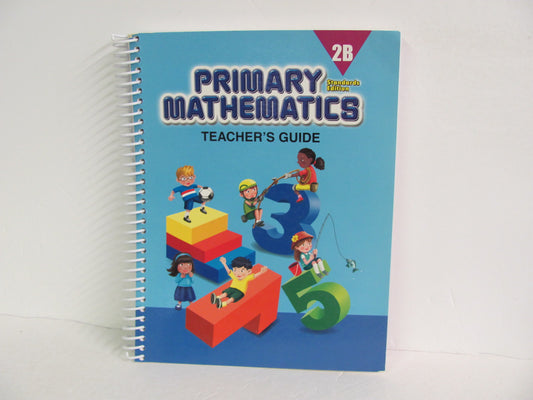 Primary Mathematics 2B Singapore Teacher Guide  Pre-Owned Mathematics Textbooks