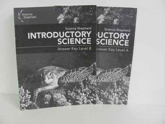 Introductory Science Science Shepherd Answer Key  Pre-Owned Science Textbooks