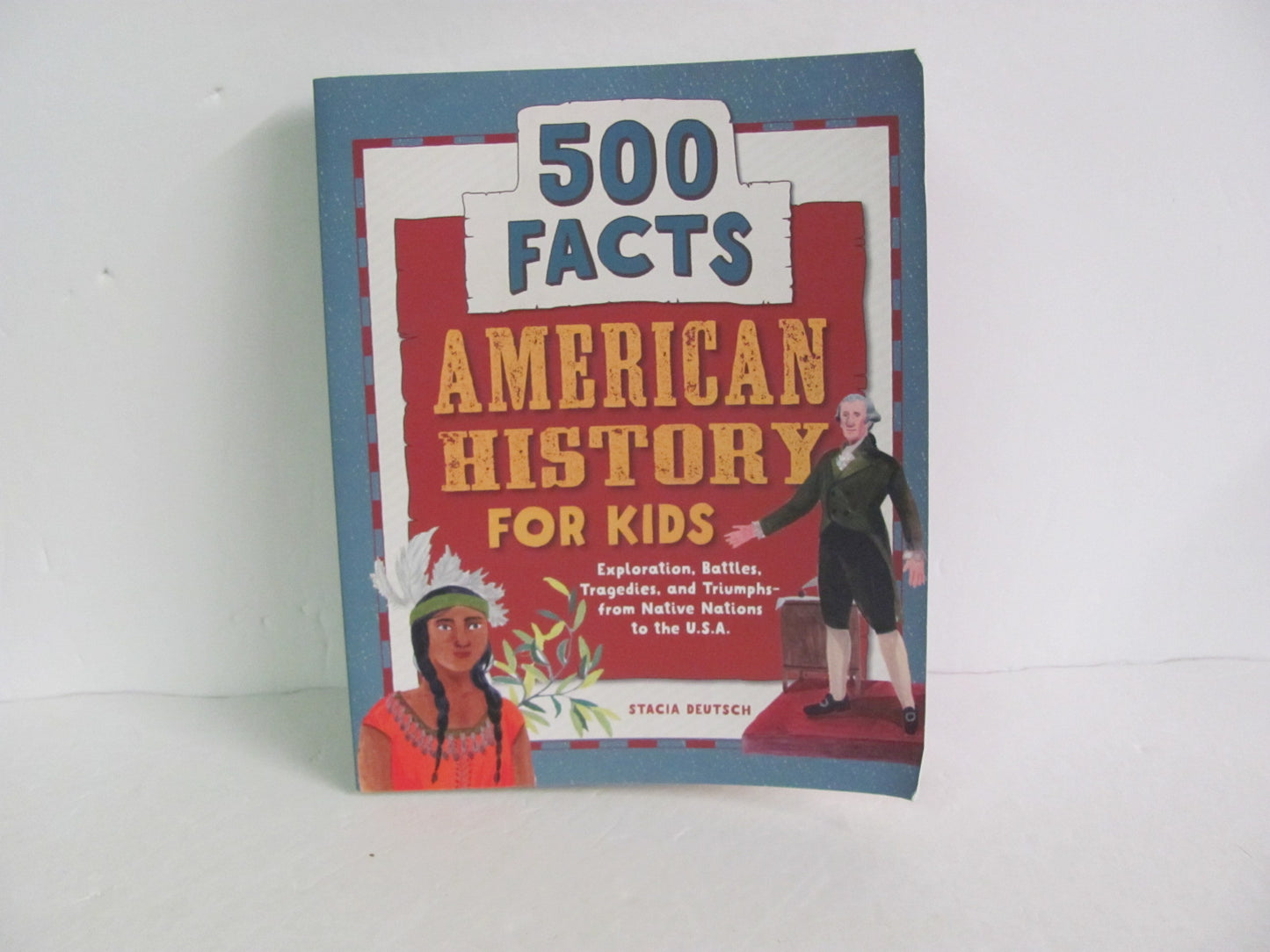 500 Facts American History Rockridge Press Pre-Owned American History Books