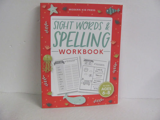 Sight Words & Spelling Workbook Modern Kid Elementary Spelling/Vocabulary Books