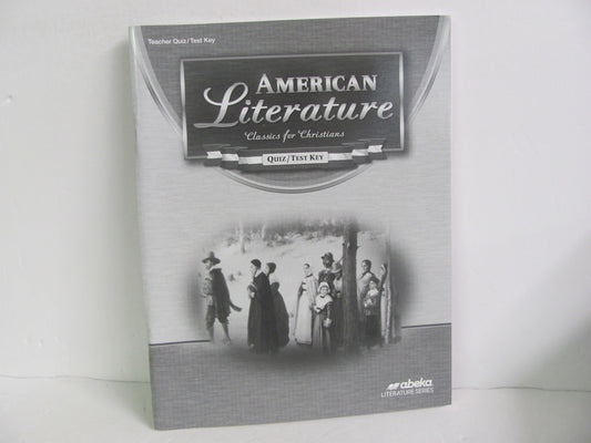 American Literature Abeka Quiz/Test Key  Pre-Owned 11th Grade Reading Textbooks