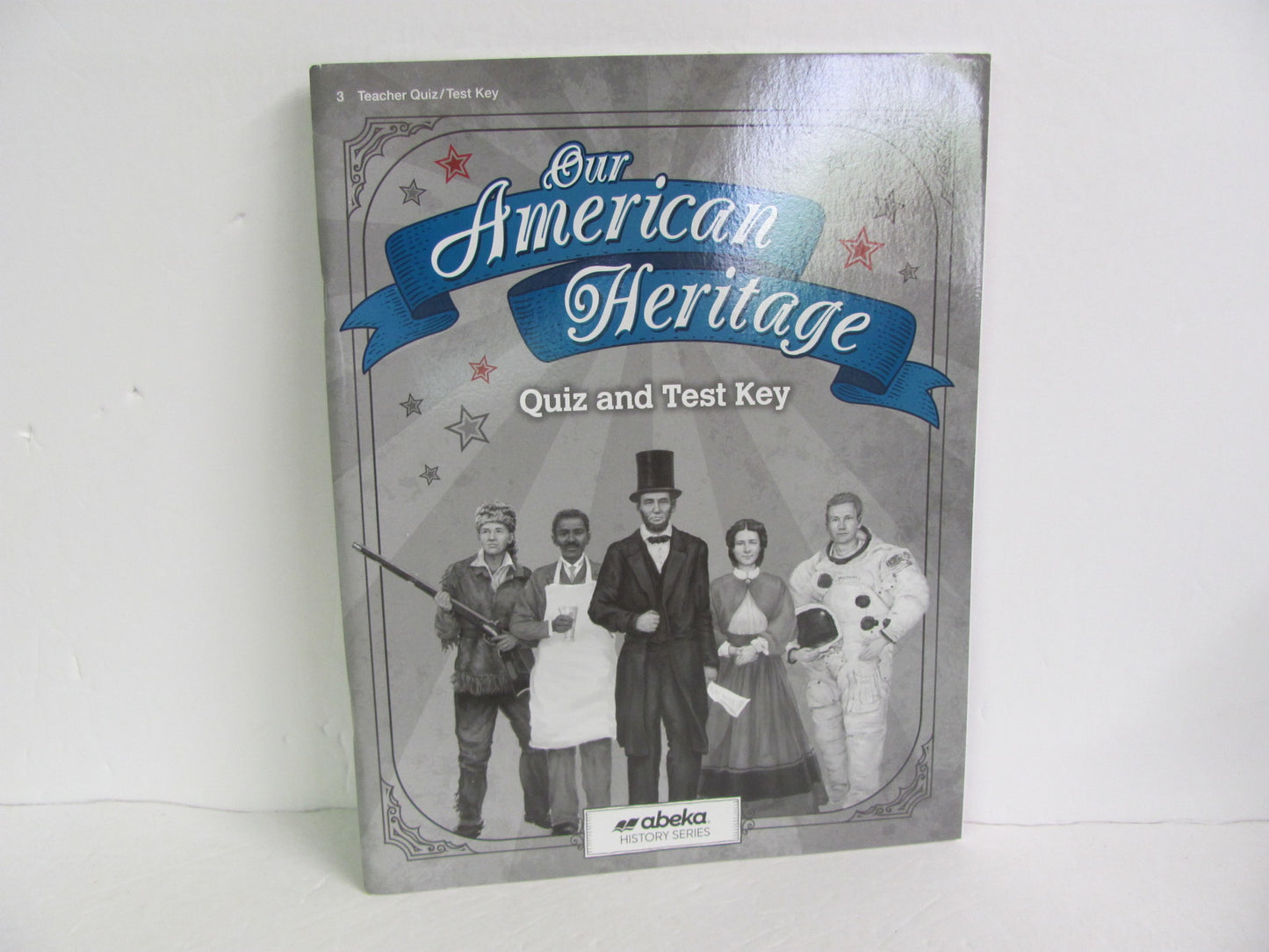 Our American Heritage Abeka Quiz/Test Key  Pre-Owned 3rd Grade History Textbooks