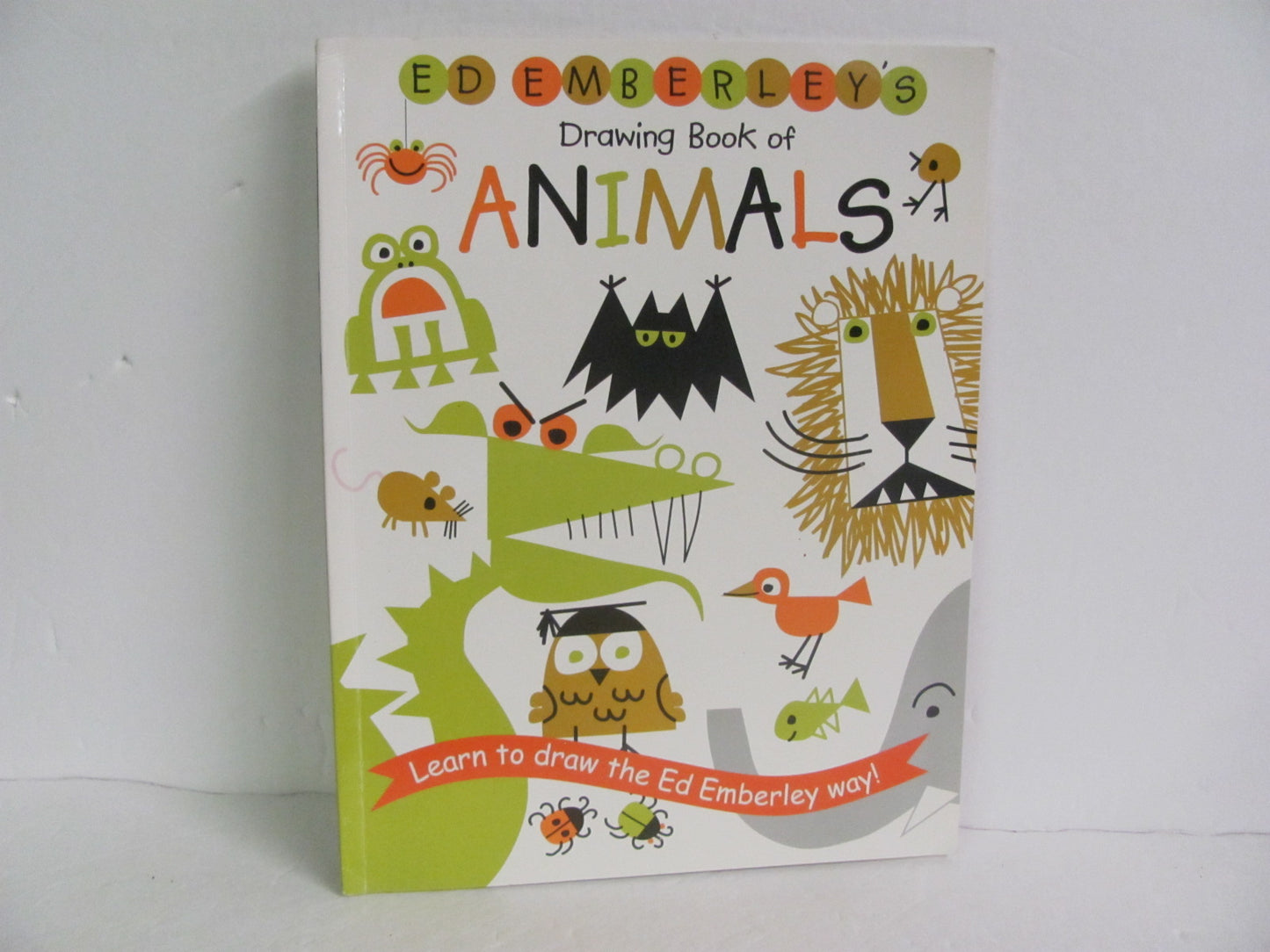 Drawing Book of Animals LB Kids Pre-Owned Emberley Elementary Art Books