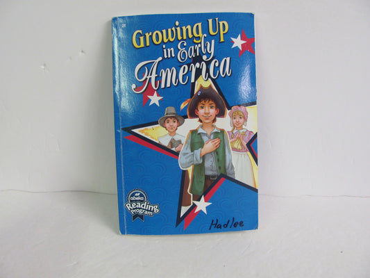 Growing Up in Early America Abeka Pre-Owned 2nd Grade Reading Textbooks