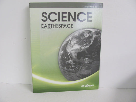 Earth and Space Abeka Answer Key  Pre-Owned 8th Grade Science Textbooks