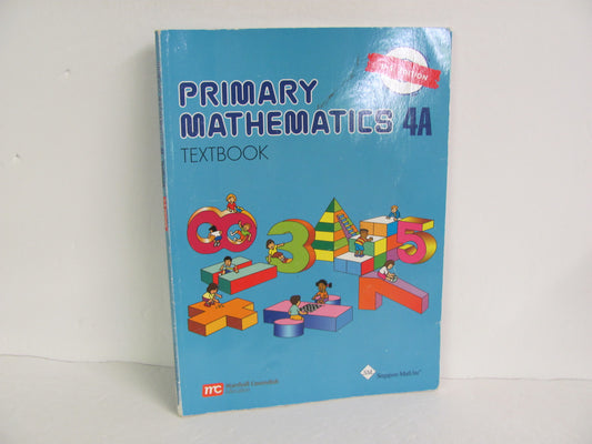 Primary Mathematics 4A Singapore Textbook  Pre-Owned Mathematics Textbooks