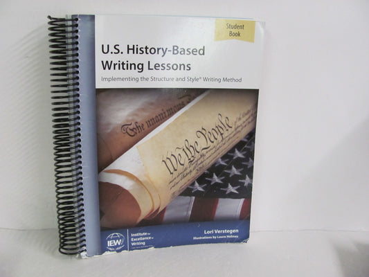 US History Based Writing Lesso IEW Student Book Pre-Owned Creative Writing Books