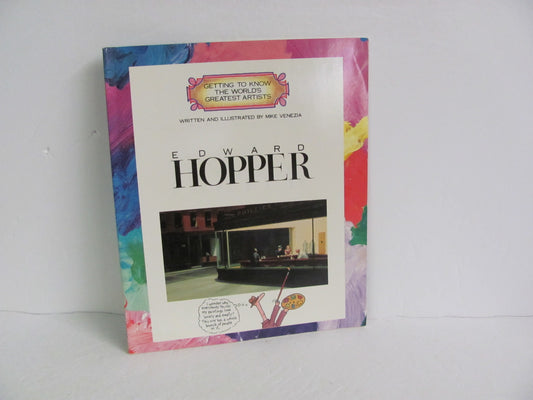 Edward Hopper World's Greatest Artists Pre-Owned Venezia Elementary Art Books