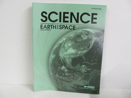 Earth & Space Abeka Answer Key  Pre-Owned 8th Grade Science Textbooks