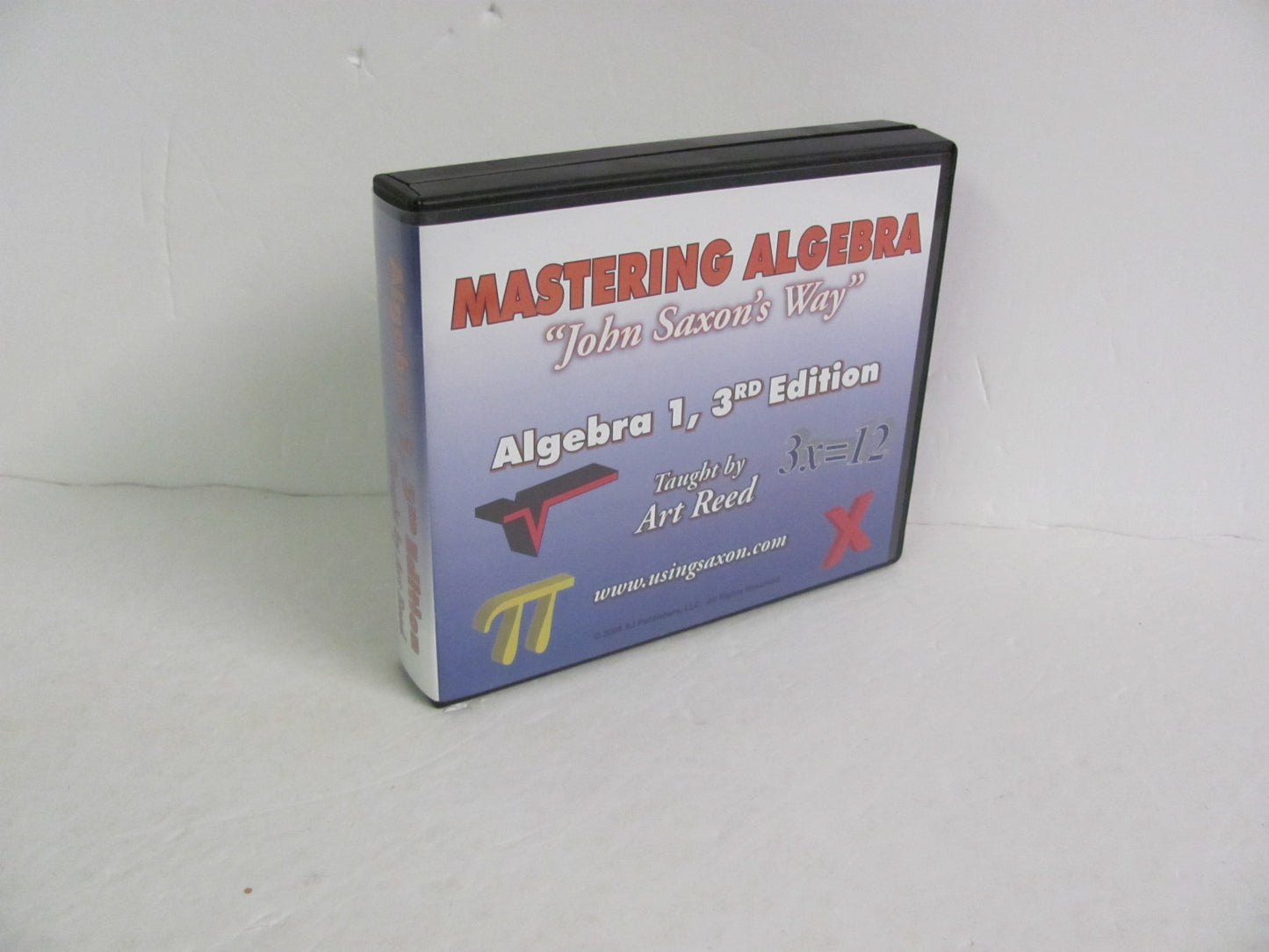 Mastering Algebra Art Reed DVDs Pre-Owned Reed High School Mathematics Textbooks