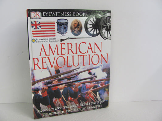 American Revolution Eyewitness Book Pre-Owned Elementary America At War Books