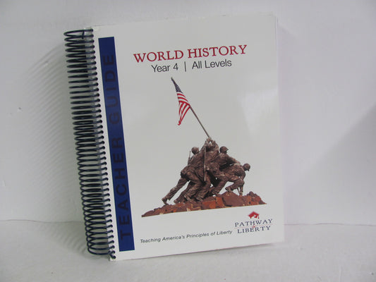 World History Year 4 Pathway to Liberty Curriculum Pre-Owned History Textbooks