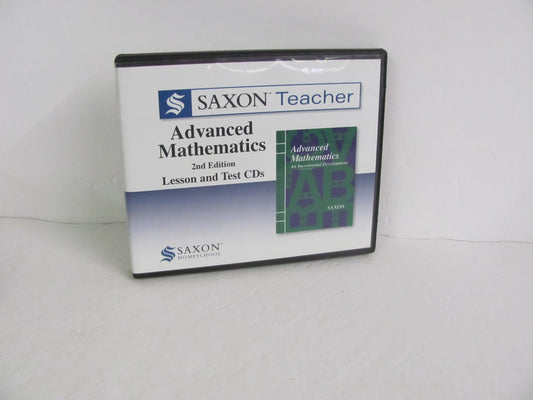 Advanced Mathematics Saxon Teacher CD-Rom  Pre-Owned Mathematics Textbooks