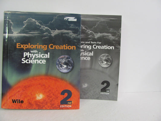 Exploring Creation with Physical Sc Apologia Set  Pre-Owned Science Textbooks