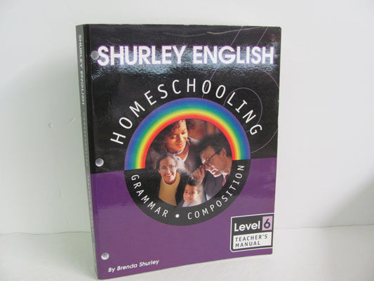 Shurley English Level 6 Shurley Teacher Edition  Pre-Owned Language Textbooks