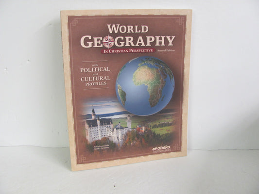 World Geography Abeka Student Book Pre-Owned 9th Grade History Textbooks