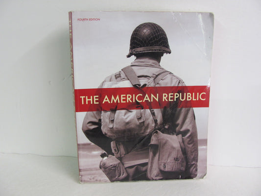 The American Republi BJU Press Student Book Pre-Owned History Textbooks