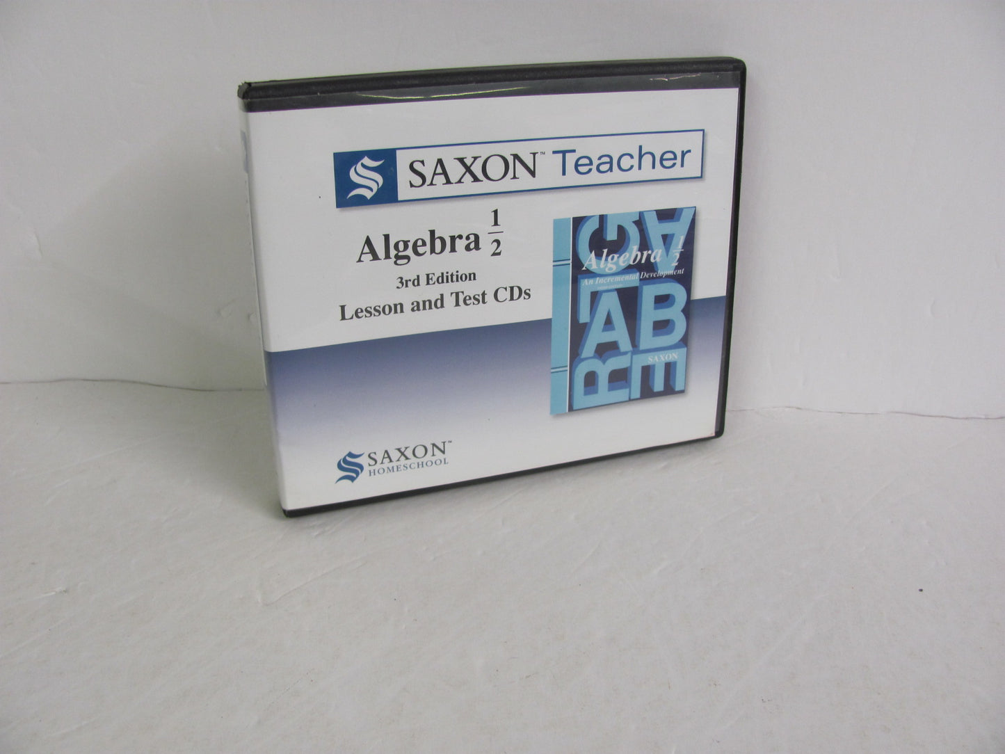 Algebra 1/2 Saxon Teacher CD-Rom  Pre-Owned Saxon Mathematics Textbooks