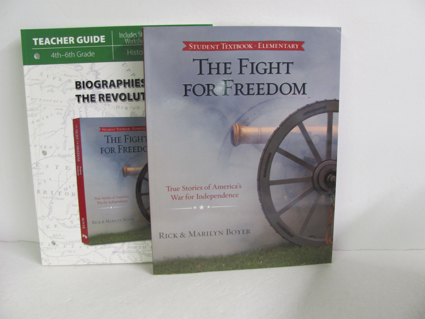 The Fight For Freedom Master Books Set  Pre-Owned Boyer History Textbooks