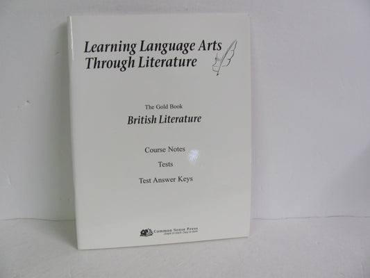 Learning Language Arts Gold Common Sense High School Language Textbooks