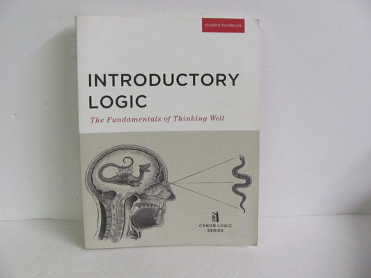 Introductory Logic Canon Press Student Handbook  Pre-owned Logic Books