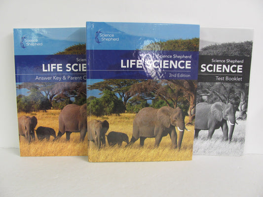 Life Science Science Shepherd Set  Pre-Owned Middle School Science Textbooks