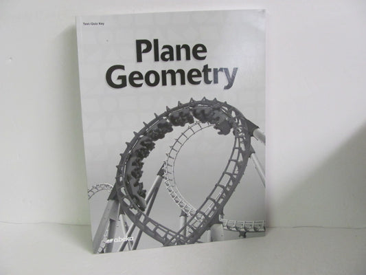 Plane Geometry Abeka Test/Quiz Key  Pre-Owned High School Mathematics Textbooks