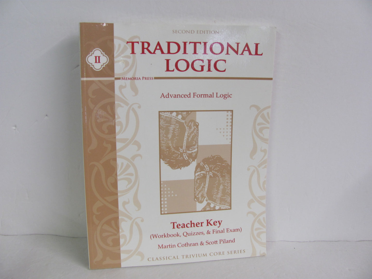 Traditional Logic II Memoria Press Teacher Key  Pre-Owned Cothran Logic Books