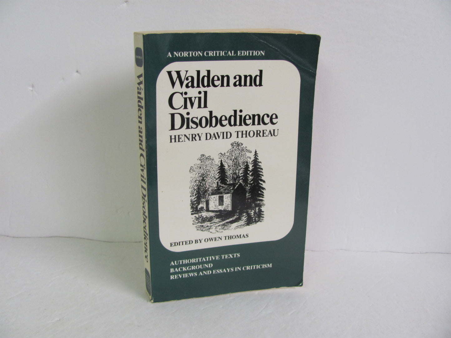 Walden and Civil Disobedience Norton Pre-Owned Thoreau Fiction Books