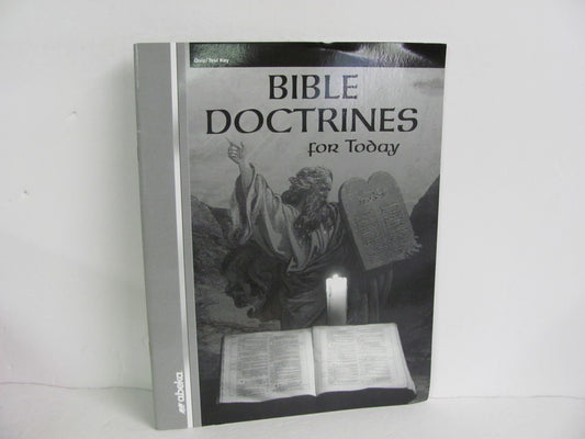 Bible Doctrines For Today Abeka Quiz/Test Key  Pre-Owned Bible Textbooks