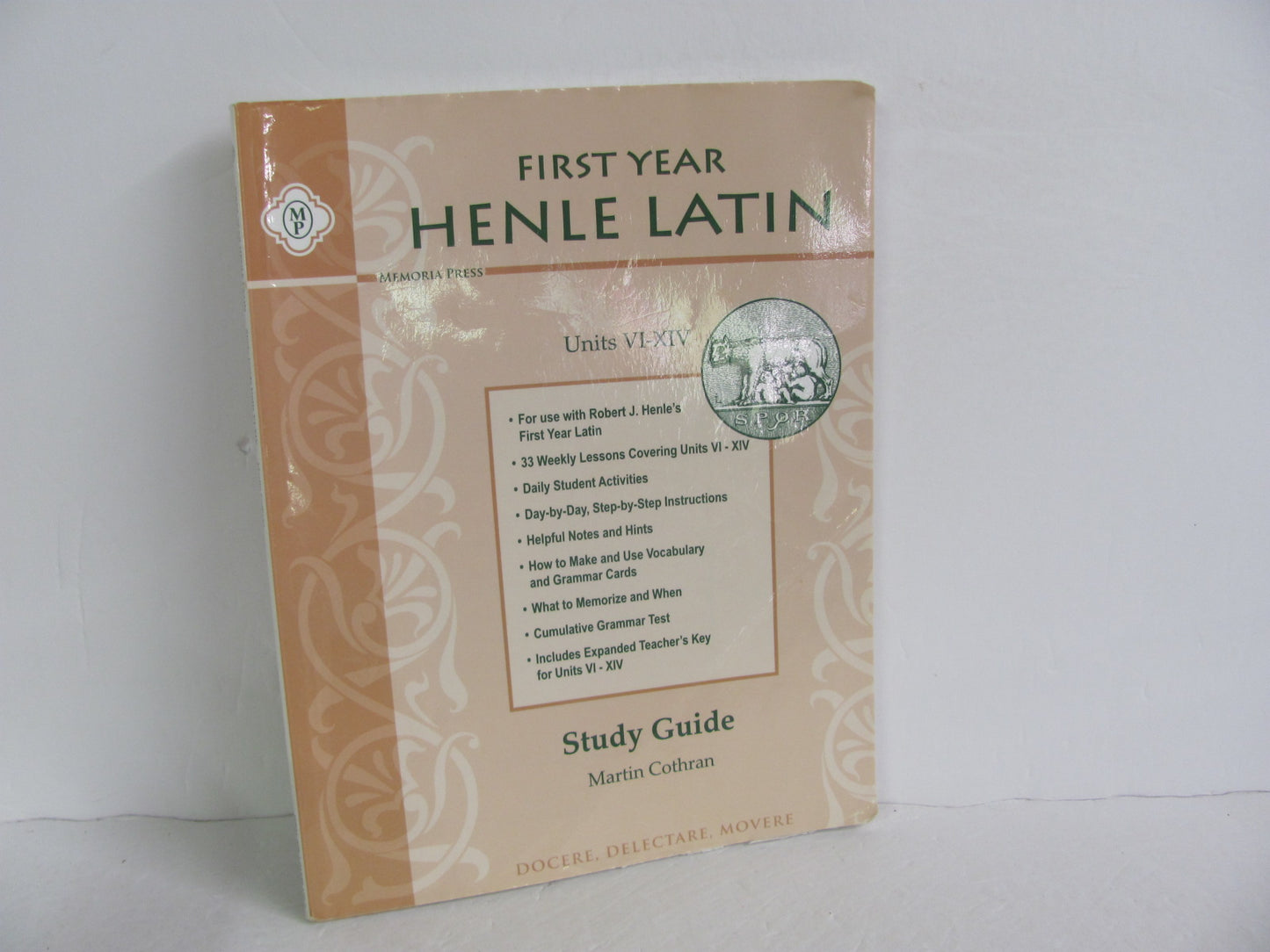 Henle Latin First Year Memoria Press Study Guide - Pre-Owned Latin Books