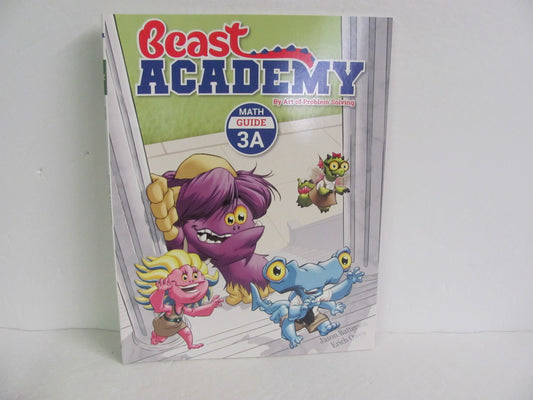 Math Guide 3A Beast Academy Student Book Pre-Owned Mathematics Textbooks