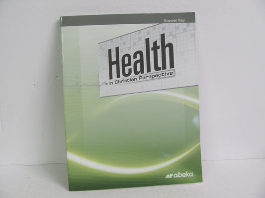 Health Abeka Answer Key  Pre-Owned High School Health Books