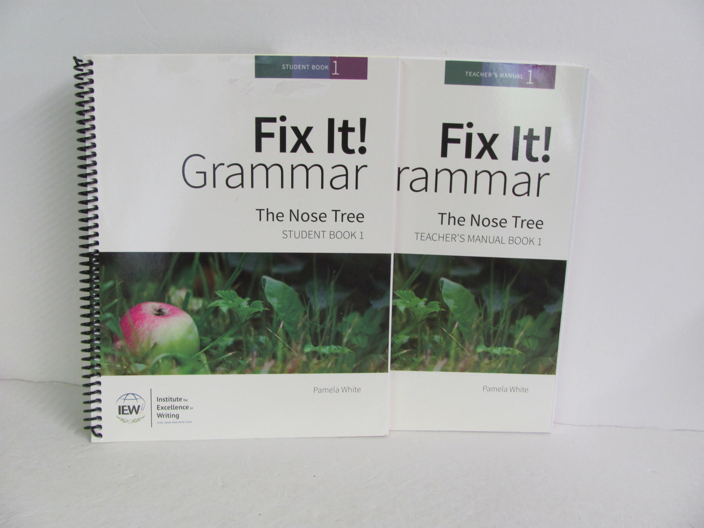 Fix It Grammar - The Nose Tree IEW Set  Pre-Owned White Creative Writing Books