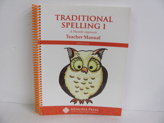 Traditional Spelling Memoria Press Lowe Elementary Spelling/Vocabulary Books