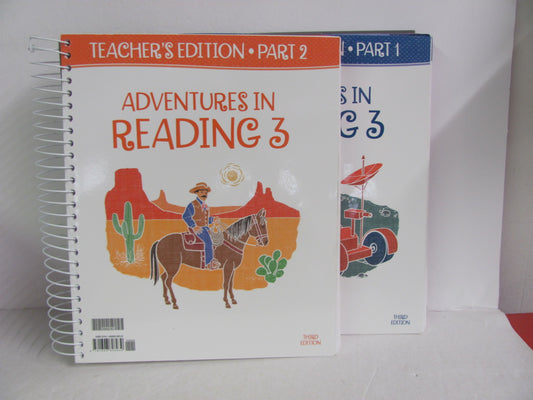 Adventures in Reading BJU Press Teacher Edition  Pre-Owned Reading Textbooks