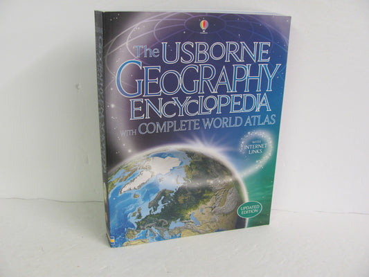 Geography Encyclopedia- Usborne Pre-Owned Elementary Geography Books