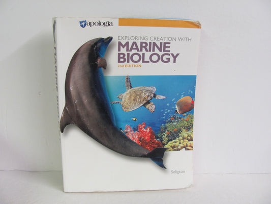 Marine Biology Apologia Student Book Pre-Owned High School Science Textbooks