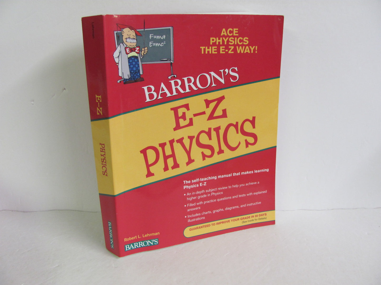 E-Z Physics Barrons Pre-Owned Lehrman High School Science Textbooks