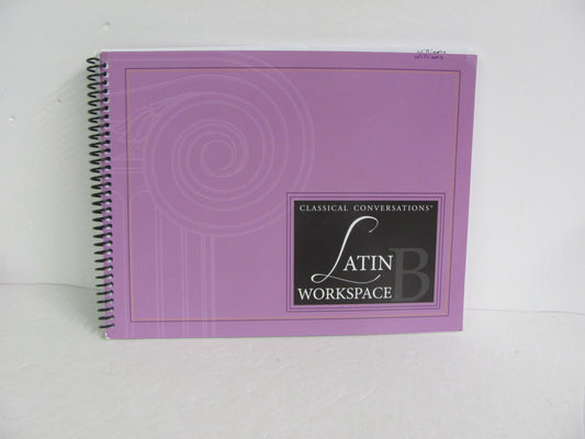 Latin Workspace B CCMM Workbook  Pre-Owned Classical Conversations