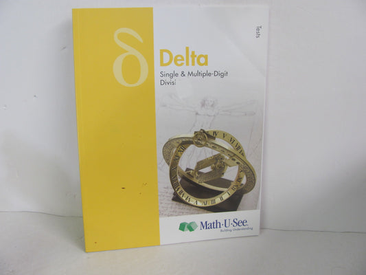 Delta Math U See Tests  Pre-Owned Elementary Mathematics Textbooks