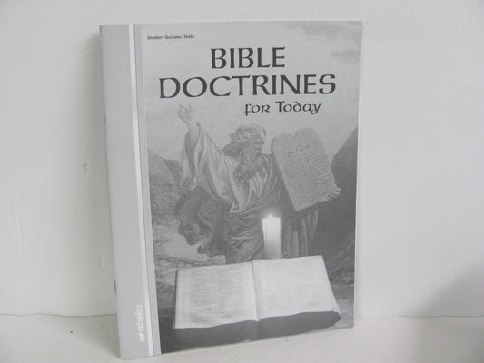 Bible Doctrines For Today Abeka Quizzes/Tests  Pre-Owned Bible Textbooks